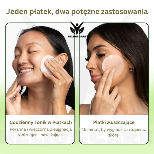 Koreanify™ – Płatki tonizujące do twarzy