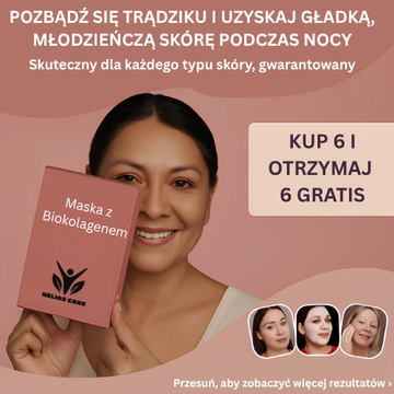 SkinGlo™ – Maska z bio-kolagenem